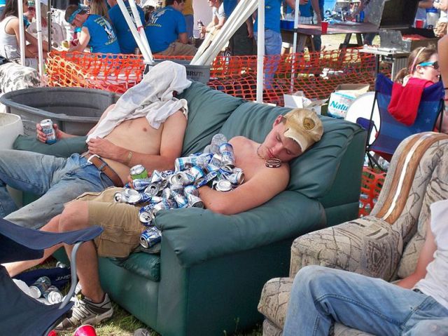 The Friday Madness of Getting Wasted