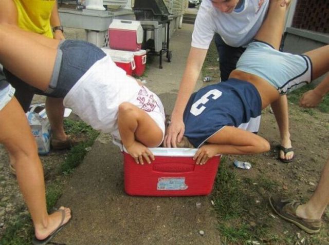 The Friday Madness of Getting Wasted