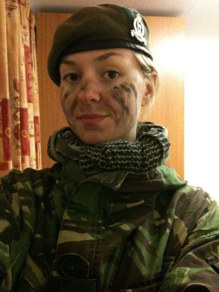 Even Soldiers Can Be Crowned Queen for the Day!