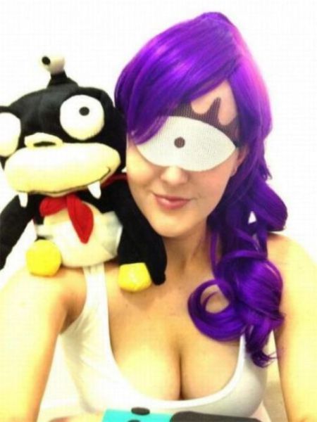 My Eyes Are Up Here Boys!