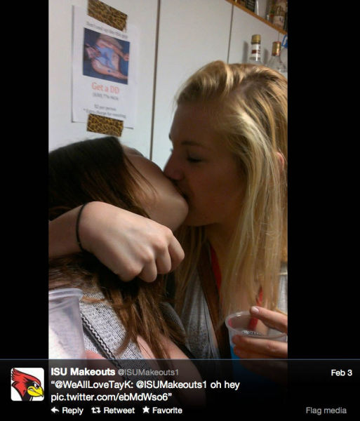 Twitter’s Top College Make-Outs Pics