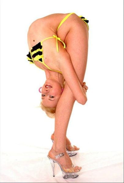 This Bendable Blonde Contortionist Is Sex on Legs