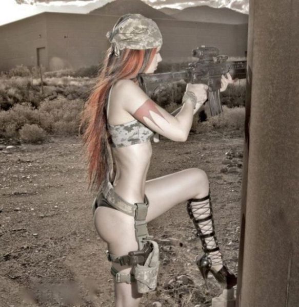 Sexy Weapon Wielding Ladies