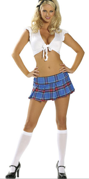 The Sexier Side of School Uniforms