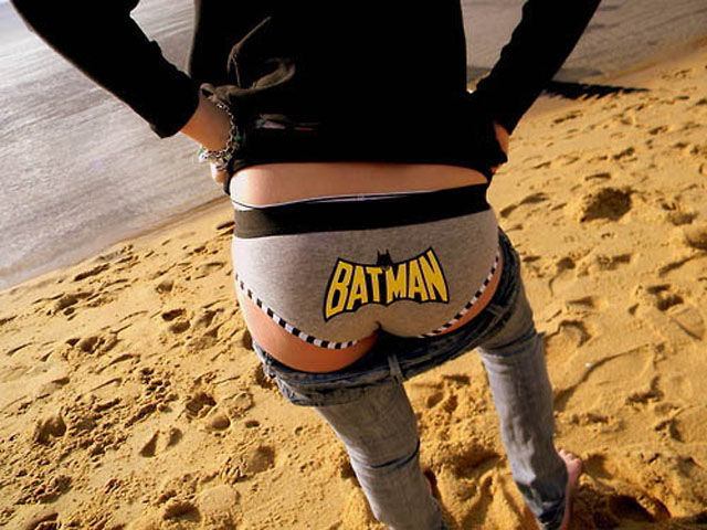 Sweet Girls Looking Sexy in Superhero Undies