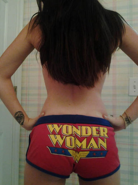Sweet Girls Looking Sexy in Superhero Undies