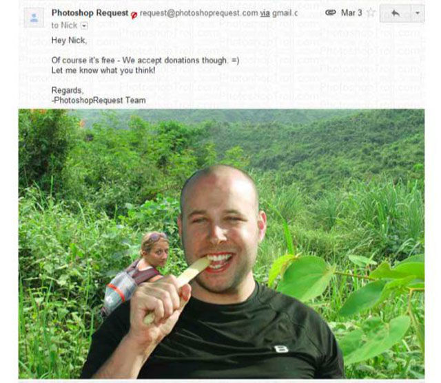 Photoshop Trolling That Is Wickedly Cool