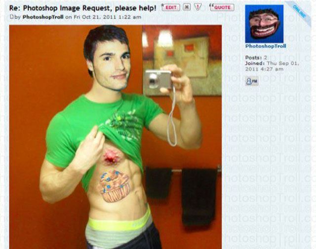 Photoshop Trolling That Is Wickedly Cool