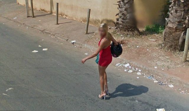 Google Maps Captures Prostitutes on the Streets