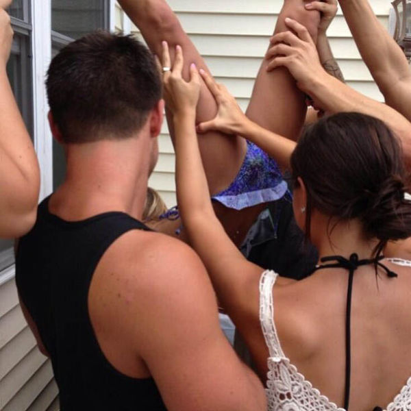 College Girls Kicking Ass at Kegstands