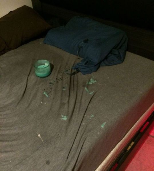 Be Careful Where You Put a Candle During Sex