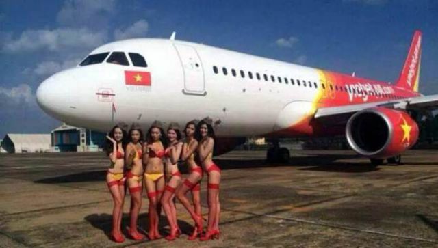 Leaked Racy Airline Ad Campaign Photos Are Now Flying around the Web