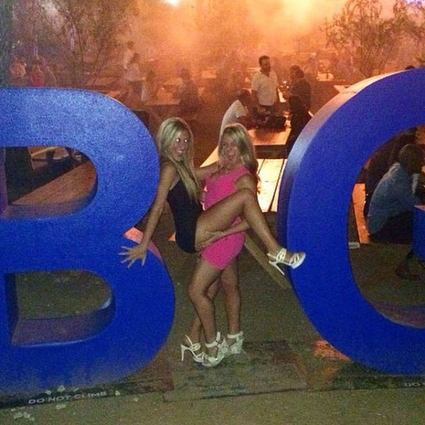 Party Girls Getting a Little Out of Hand