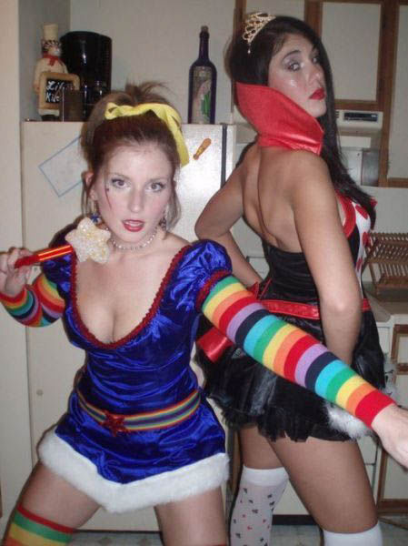 Party Girls Getting a Little Out of Hand