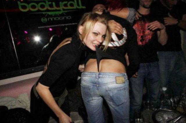 Party Girls Getting a Little Out of Hand