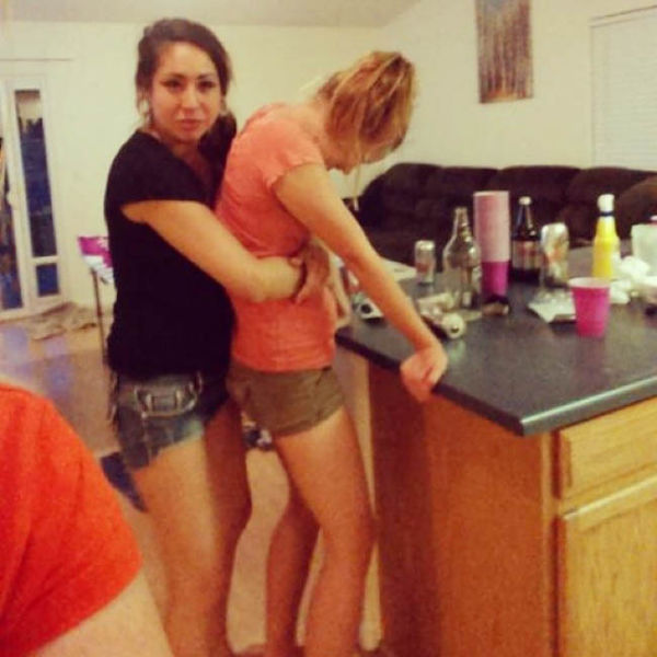 Party Girls Getting a Little Out of Hand