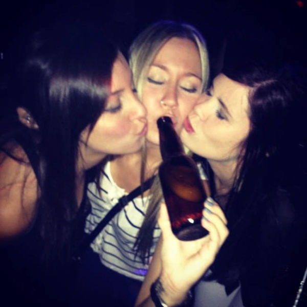 Party Girls Getting a Little Out of Hand