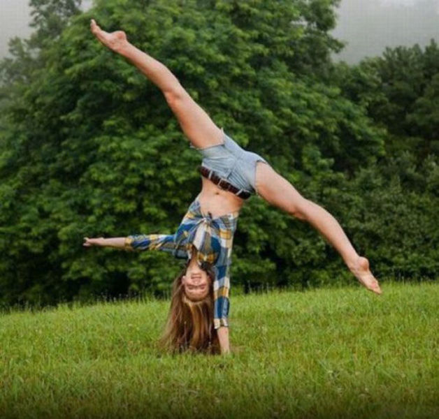 Girls Who Have Flexibility Nailed