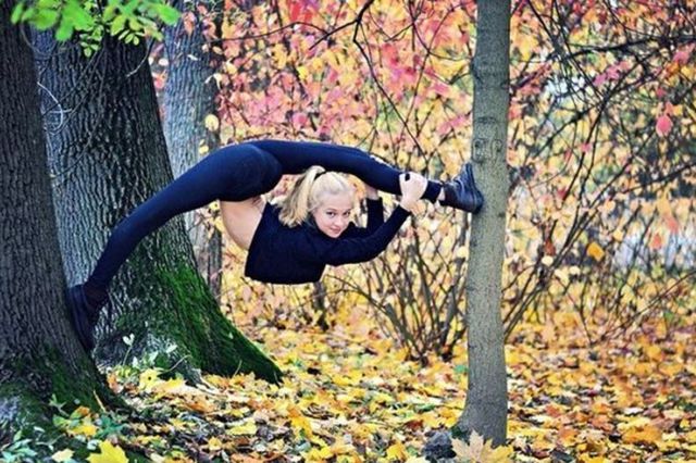 Girls Who Have Flexibility Nailed