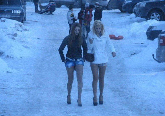 Russians Have Winter Totally Nailed