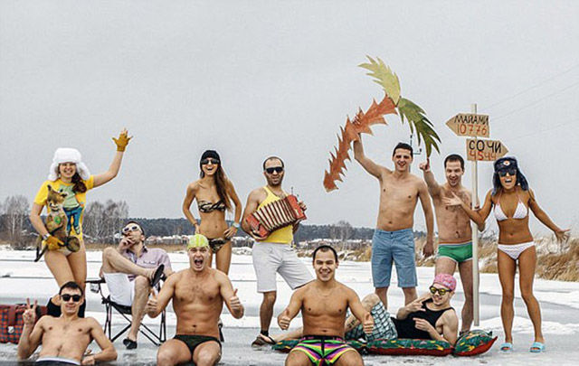 Russians Have Winter Totally Nailed