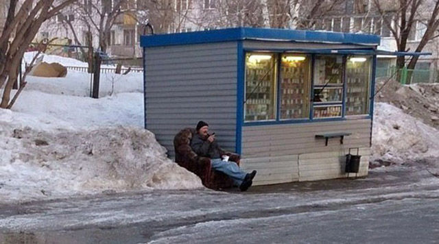 Russians Have Winter Totally Nailed