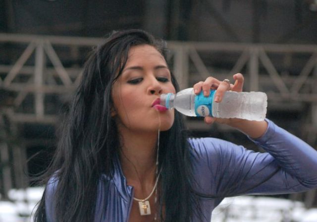 Playboy Model’s Boob Bursts while Pole Dancing