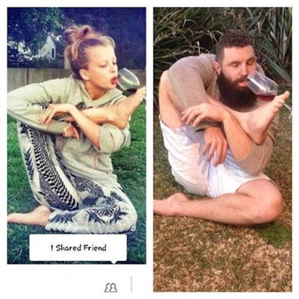 Random Dude Recreates Other People’s Tinder Profiles with His Own Special Twist