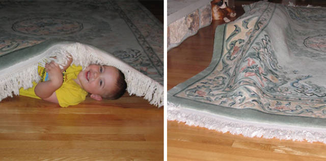 Kids That Totally Suck At Hide And Seek