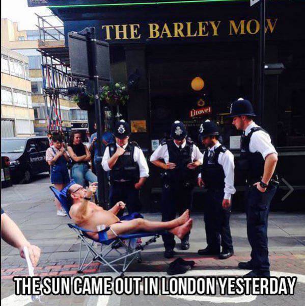 Well, There Is Something That You Don’t See Everyday