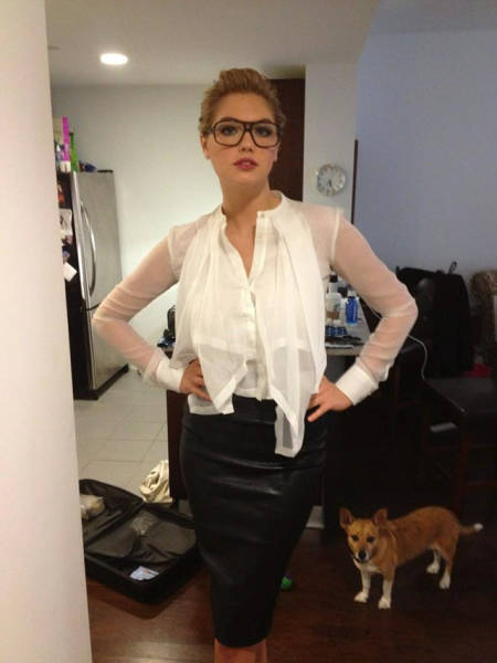 Cute Office Ladies In Mini Dresses And Mini Skirts